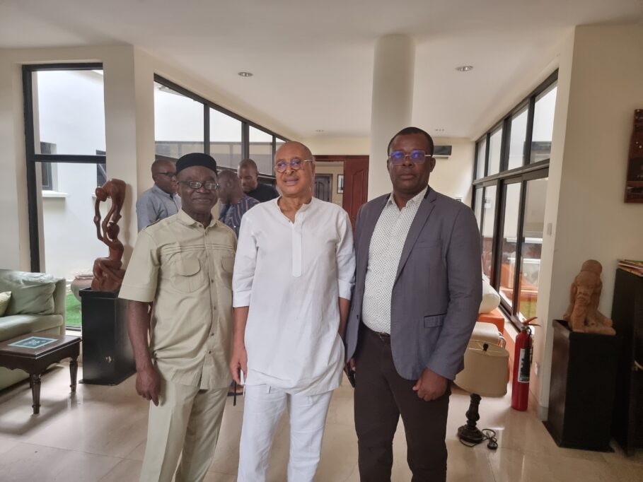 Follow PBA Live  Blog As UNN 'Jacksonites' Visit Prof. Pat Utomi