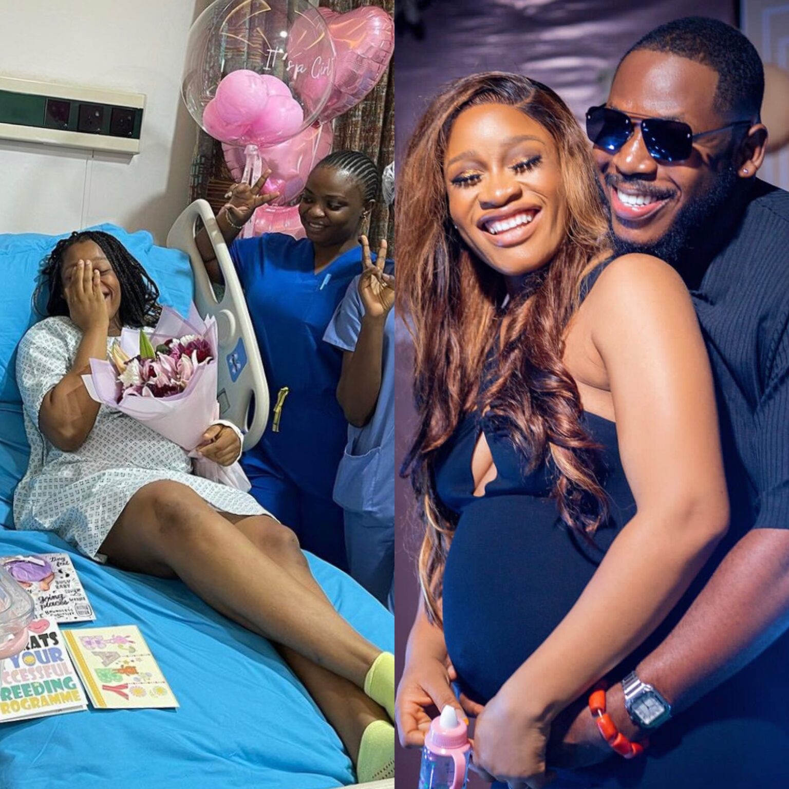 Chioma, Frodd Celebrate the Birth of Their Baby Girl