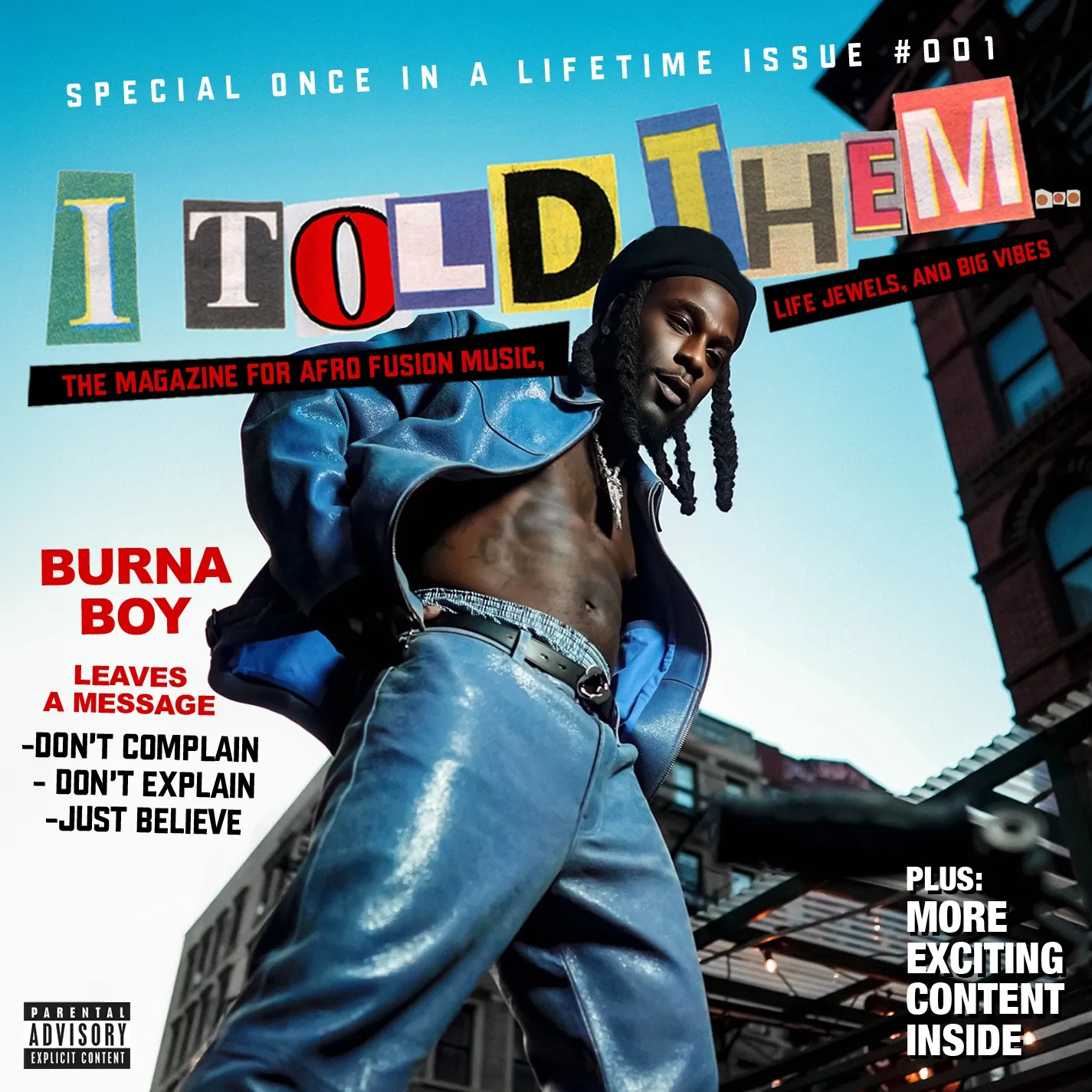 Burna Boy Releases 7th Studio Album ‘I Told Them’