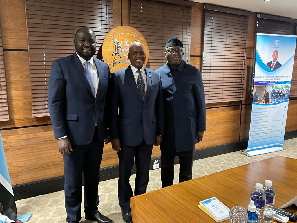 Fayemi Meets Botswana President Discusses Investments In Tech, Agric Others