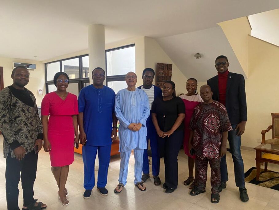 Prostate Cancer: Dr Mbamalu Leads Prime Business Africa On Special Visit To Prof. Utomi