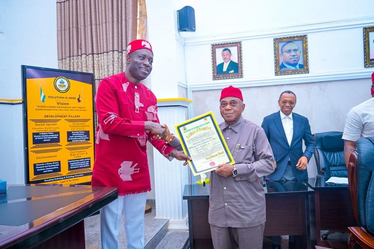 Soludo Presents Certificates Of Recognition To 4 Newly Elected Traditional Rulers 