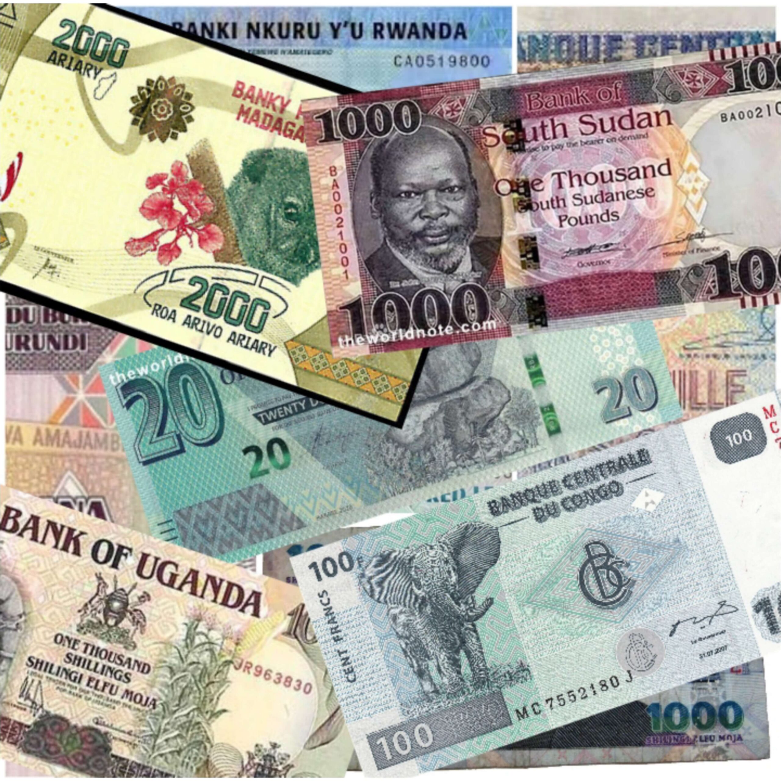 Top 10 African Countries With Lowest Value Currency Exchange In 2023