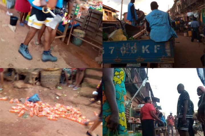 Nsukka Traders Lament As Taskforce Seize, Vandalize Goods