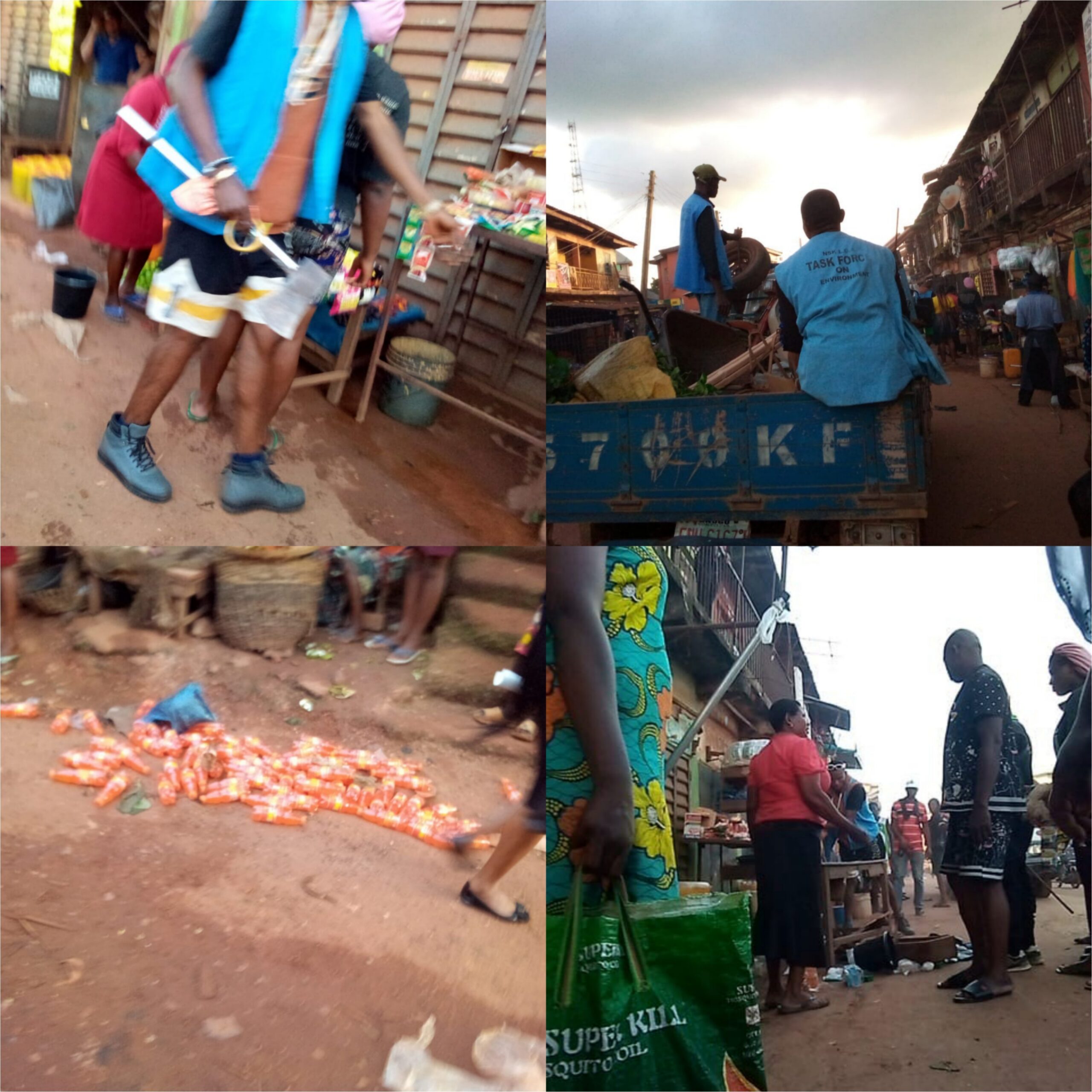 Nsukka Traders Lament As Taskforce Seize, Vandalize Goods