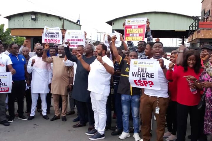 Agip Staff Protests Oando’s Acquisition Over Labor Law Issues