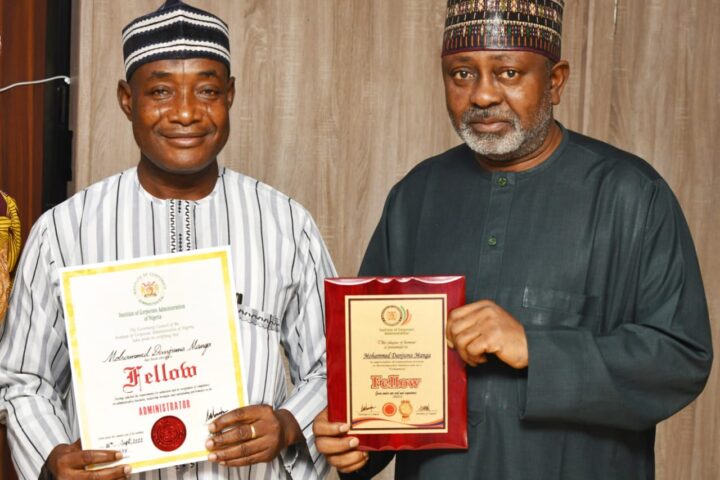 Institute Of Corporate Administrators Confers Fellowship Award On Sports Development Ministry's Spokesman