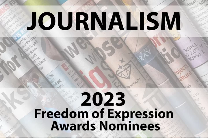 Somalia's Bilan Nominated For 2023 Press Freedom Award