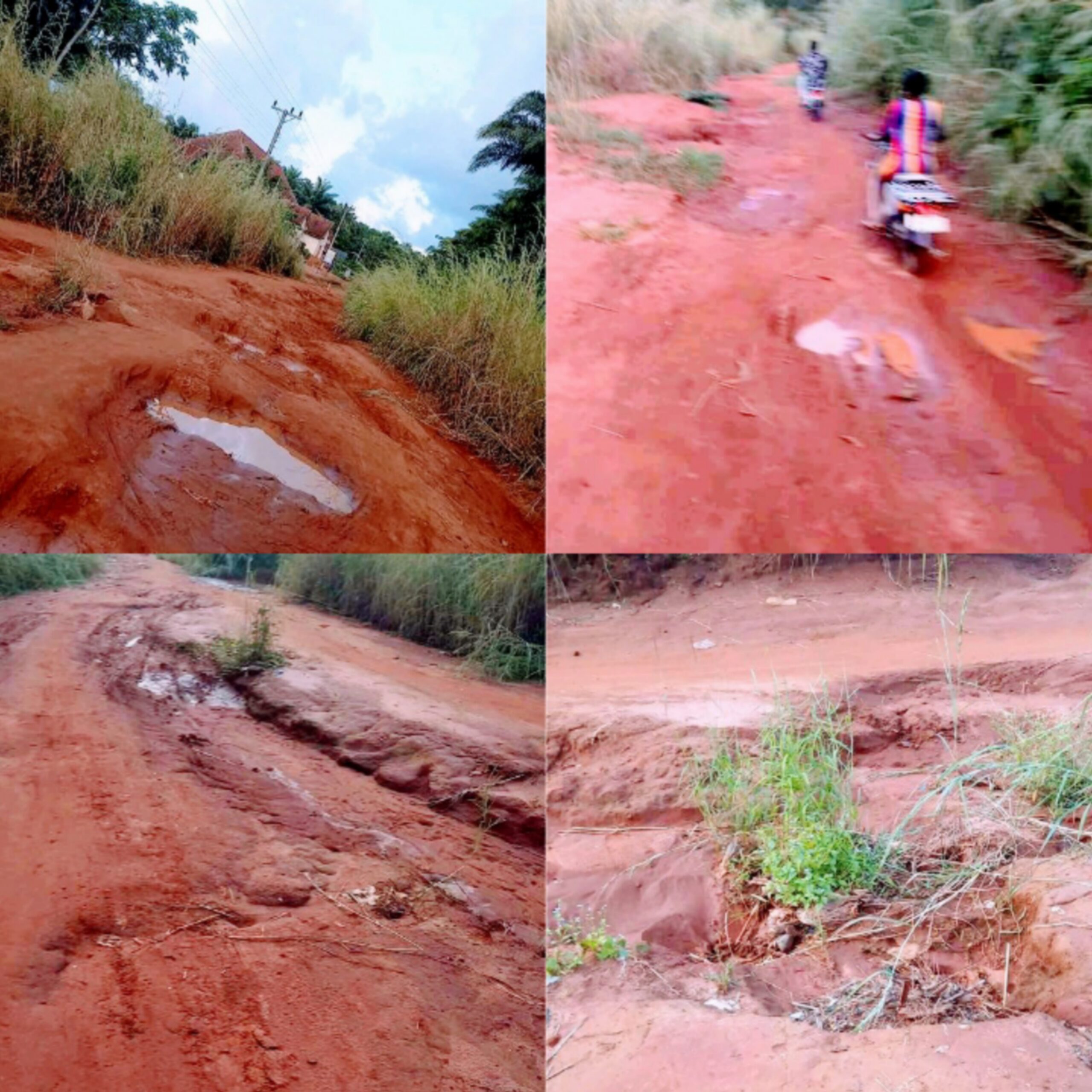 Enugu Community Cries Out To Gov Mba Over Dangerous Access Road That’s Not Even Trekkable [PHOTOS]