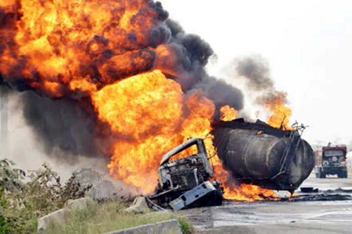 Petrol Tanker Explosion Roasts 12 To Death On Benin-Warri Road