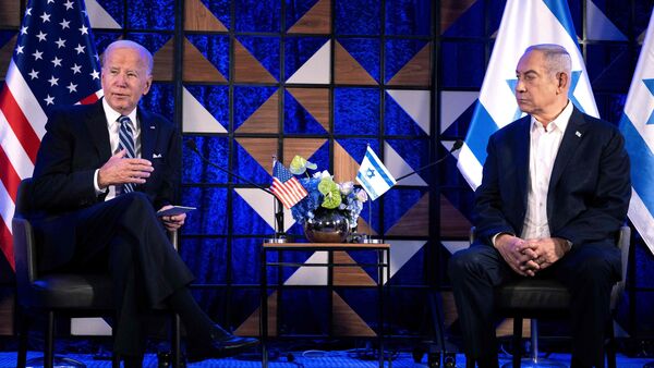US President Biden Arrives Tel Aviv As Israel-Hamas Conflict Rages