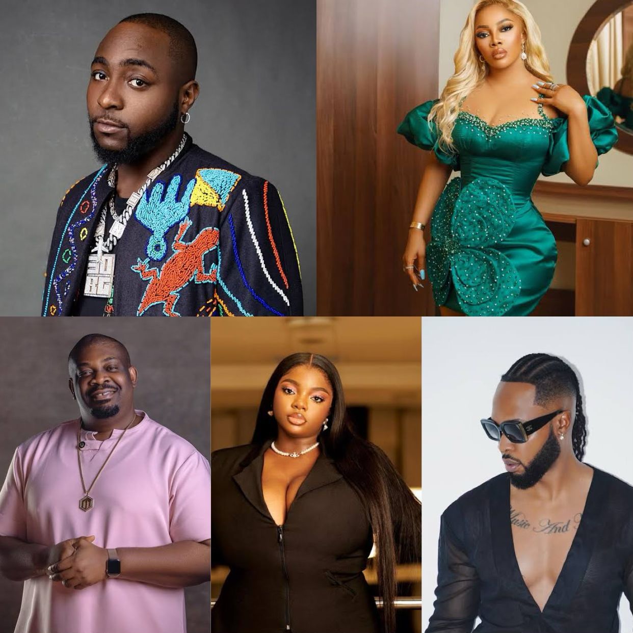 5 Nigerian Celebrities Born In The Month Of November