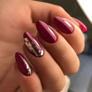 20 Latest Burgundy Nail Designs For Christmas Holiday 