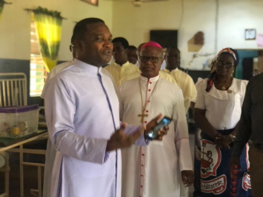 Archbishop Okeke @ 70  Pays Bills Worth Millions Of Naira  in Catholic, Anglican Hospitals