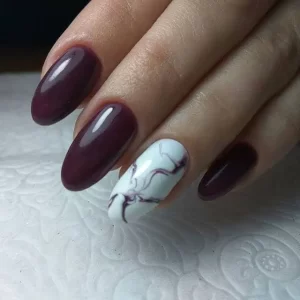 20 Latest Burgundy Nail Designs For Christmas Holiday 