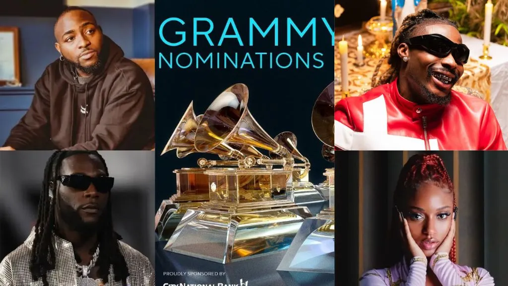 2024 Grammy Awards: See All Nigerian Artists Nominated