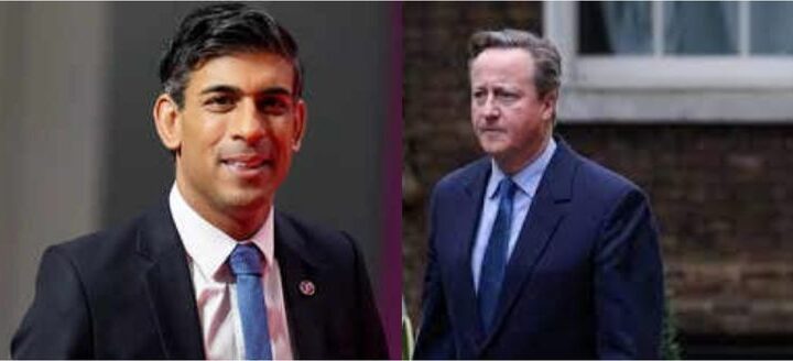 PM Sunak Returns Cameron Who Tagged Nigerians ‘Fantastically Corrupt’ To UK Govt