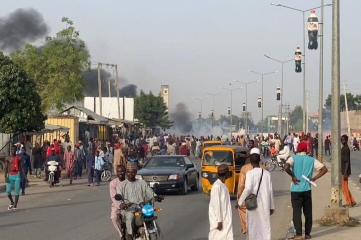 Kano protest