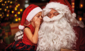 Visiting Father Christmas: