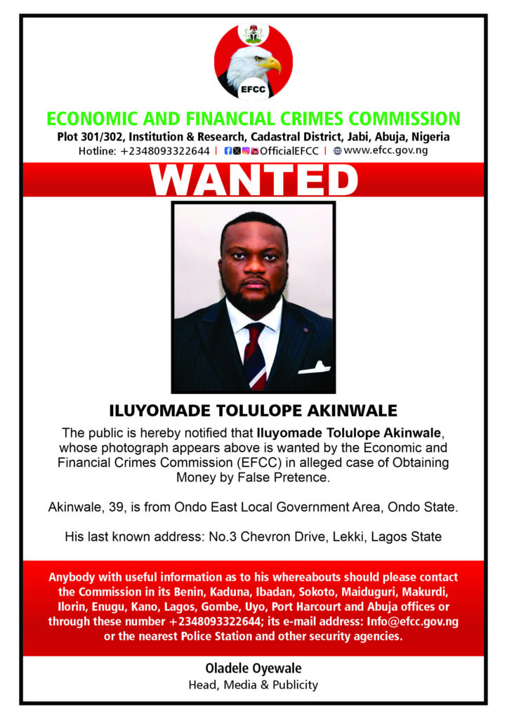 EFCC Declares ex-Aviation Minister Wanted Over Corruption Charge