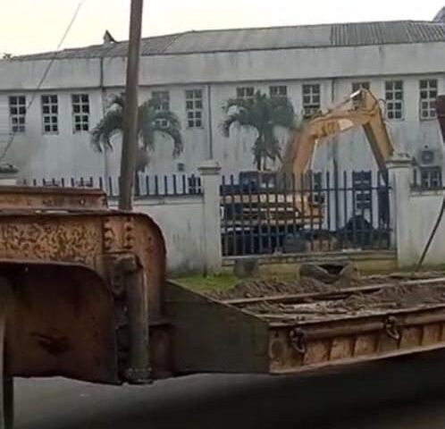 Rivers State Crisis: Demolition At State House Of Assembly
