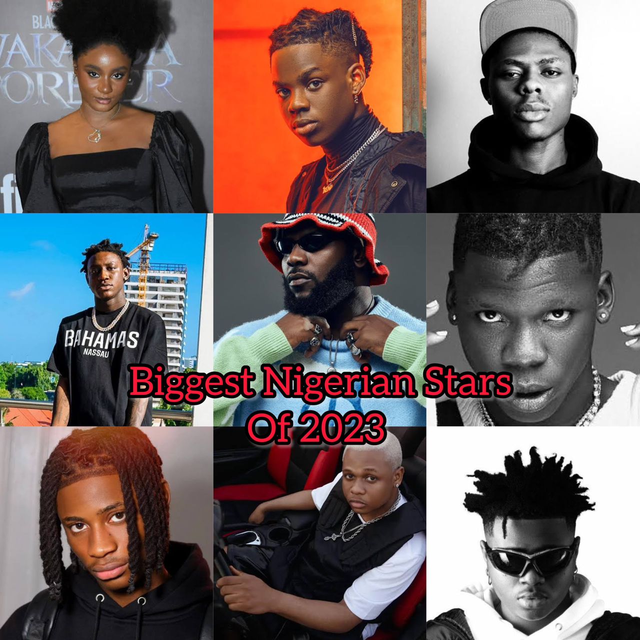 Top 10 Biggest Nigerian Artist Of 2023