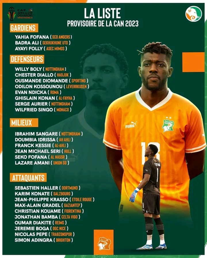 AFCON 2023: CIV Head Coach Omits Zaha From Final Squad