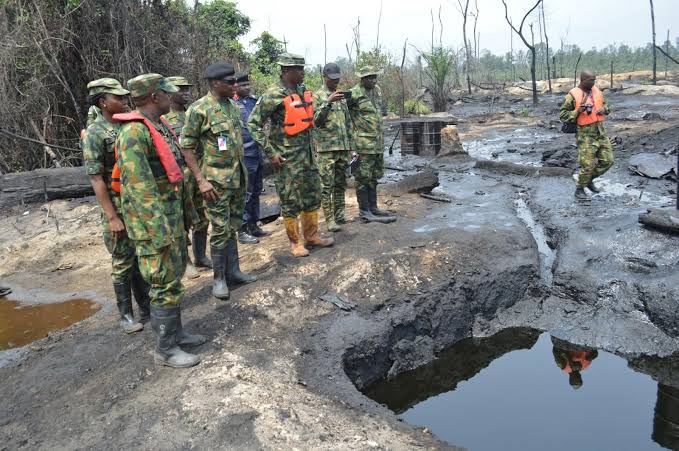 Army Discovers 636 Illegal Refining Sites, Seizes 21.7M Litres Of Crude Worth N54bn In 5 Months