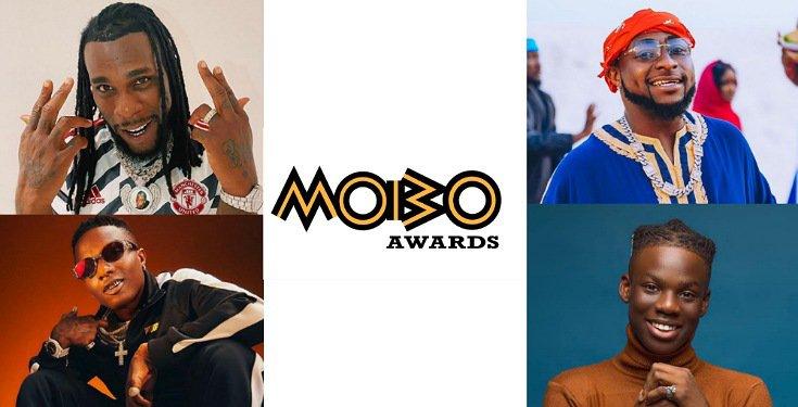 Davido, Wizkid Nominated For 2024 MOBO Awards