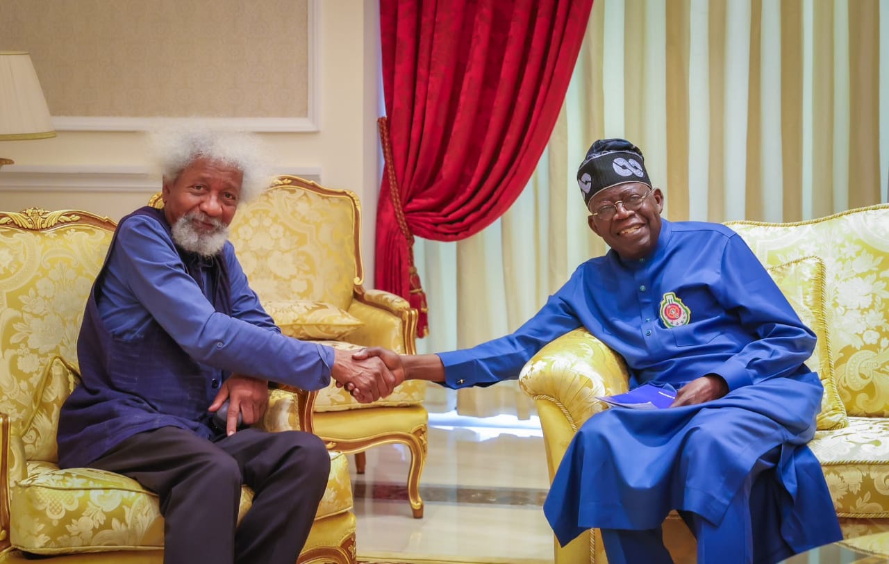 Why I Visited Tinubu -Soyinka Reveals 7-Point Agenda Discussion