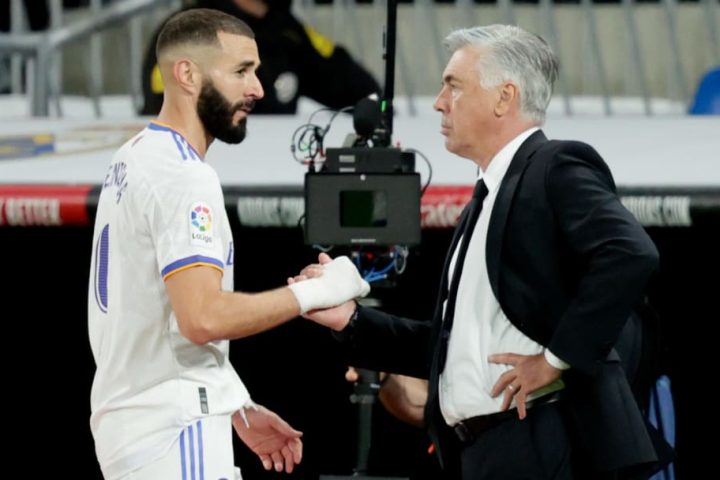 Benzema and Ancelotti