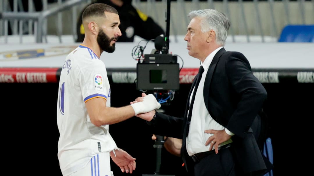 Benzema and Ancelotti