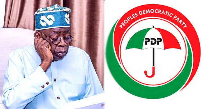 PDP Condemns President Tinubu's New Year Address As A "Deceitful Charade"