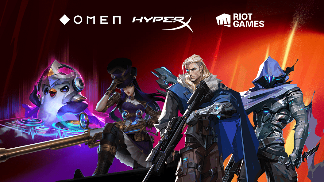 Riot Games Partners Gaming Brands OMEN, HyperX To Enhance Players’ Experience