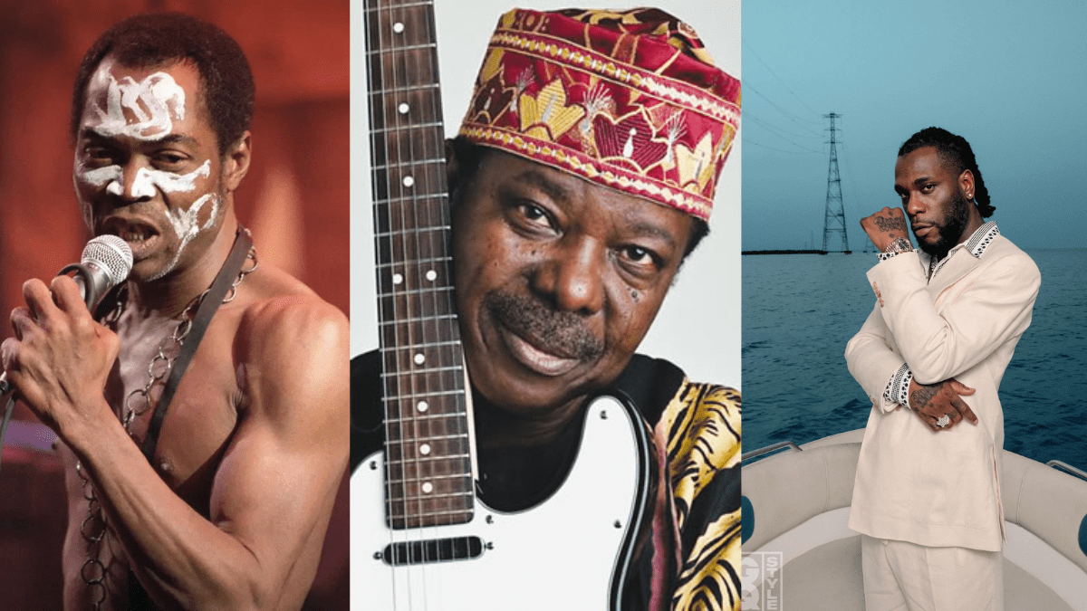 Fela Kuti, Burna Boy, Sunny Ade Feature On Rolling Stone