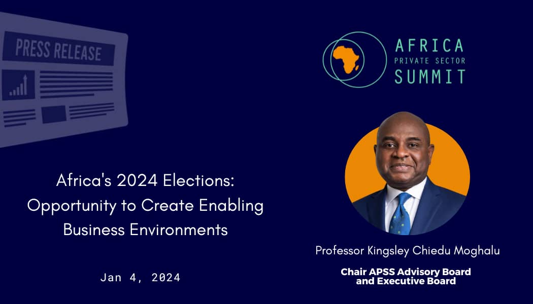 Kingsley Moghalu’s APSS Seeks Conducive Business Environment In Africa For Prosperity