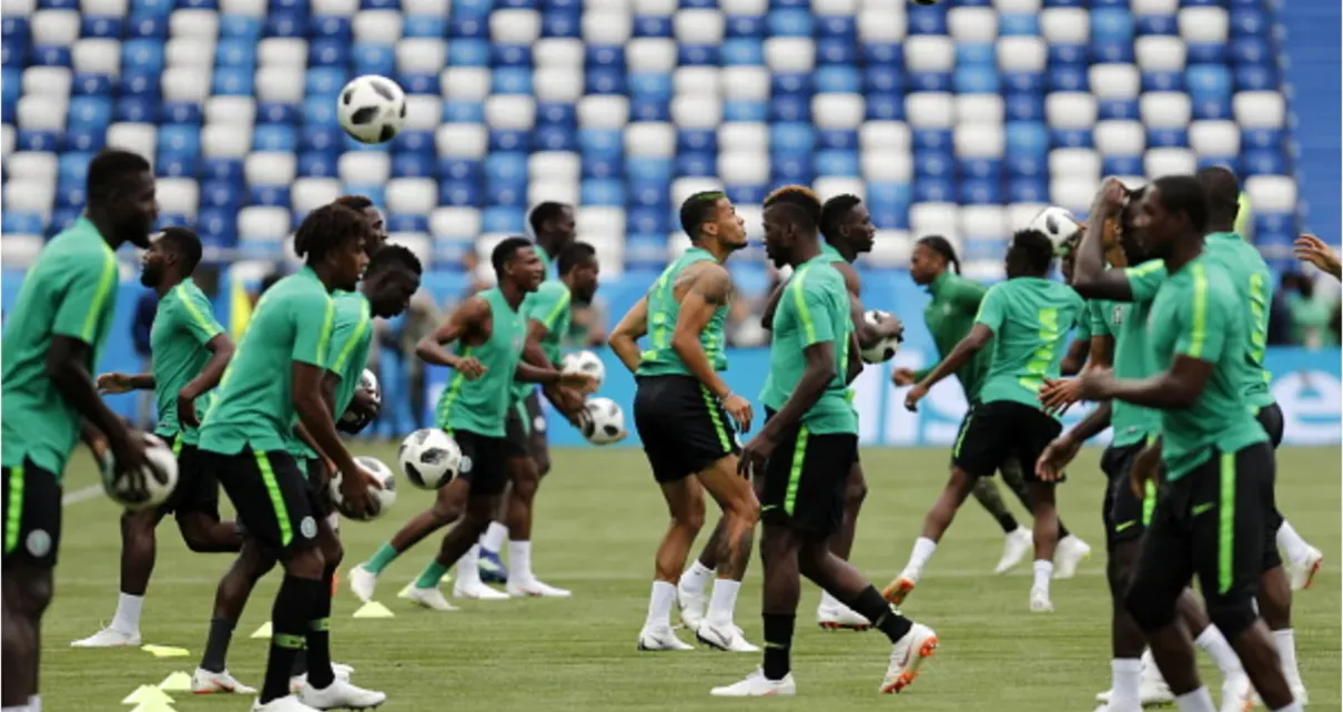 super eagles training