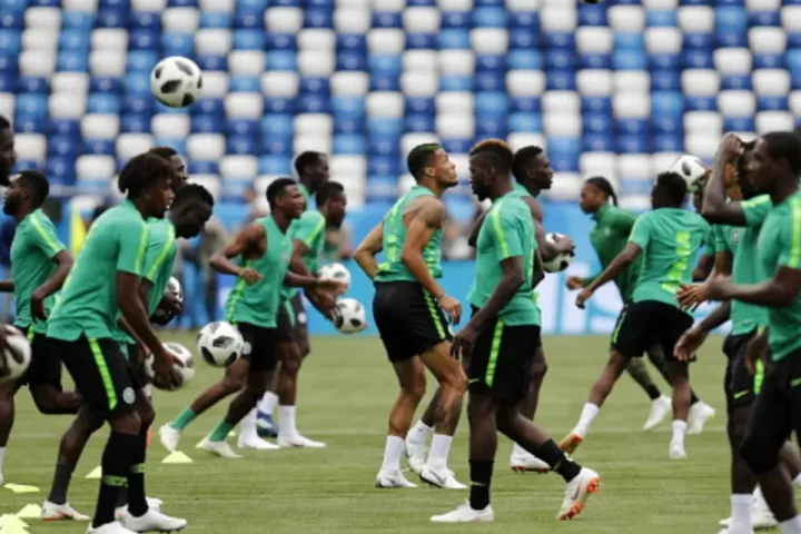 super eagles training