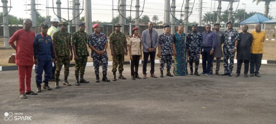 Photos: Top Security Officers, Abia Govt Officials Visit Geometric's Power Plant In Aba Ahead Of Presidential Commissioning Monday