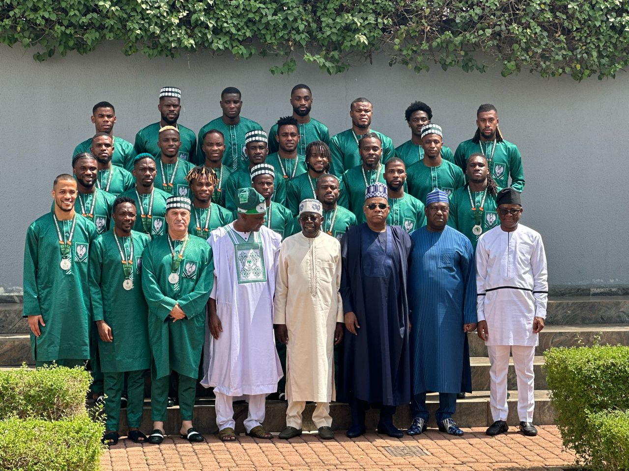 AFCON 2023: Tinubu Fetes Super Eagles With National Award