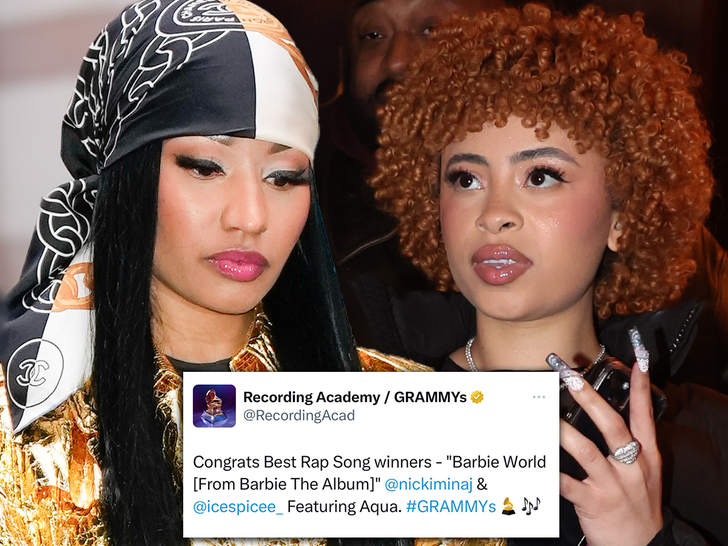 Nicki Minaj Mistakenly Announced As Winner For Best Rap Song