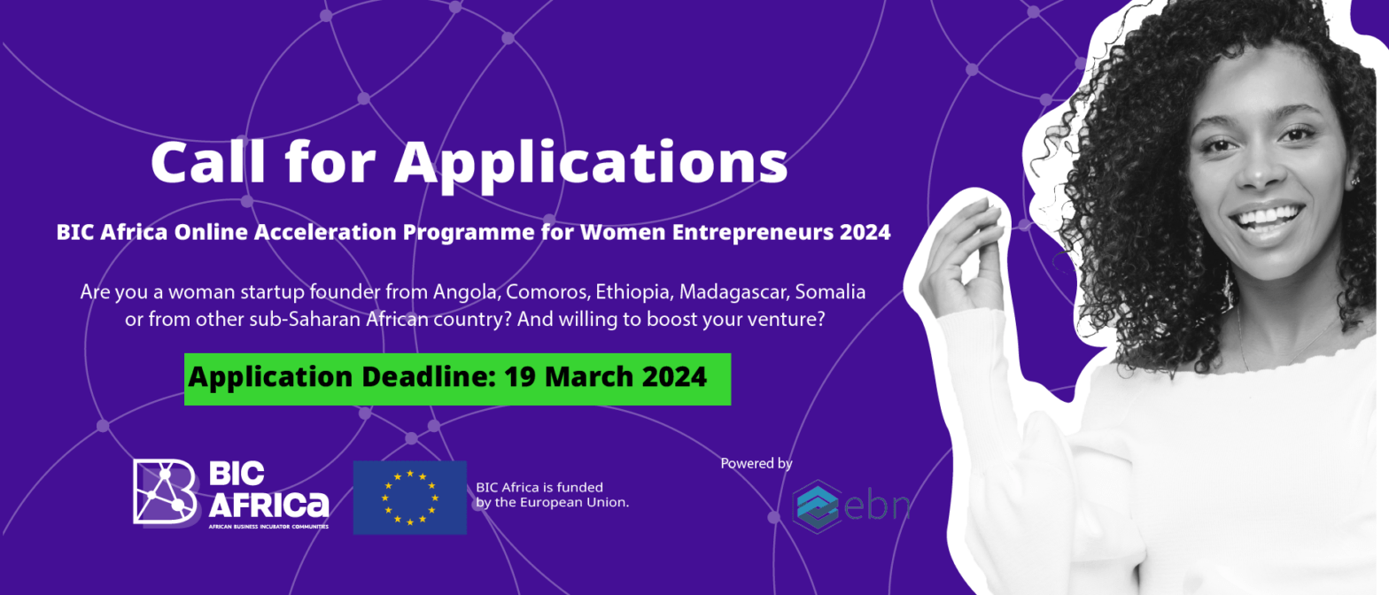 Call For Applications: BIC Africa Online Acceleration Programme For Women Entrepreneurs 2024