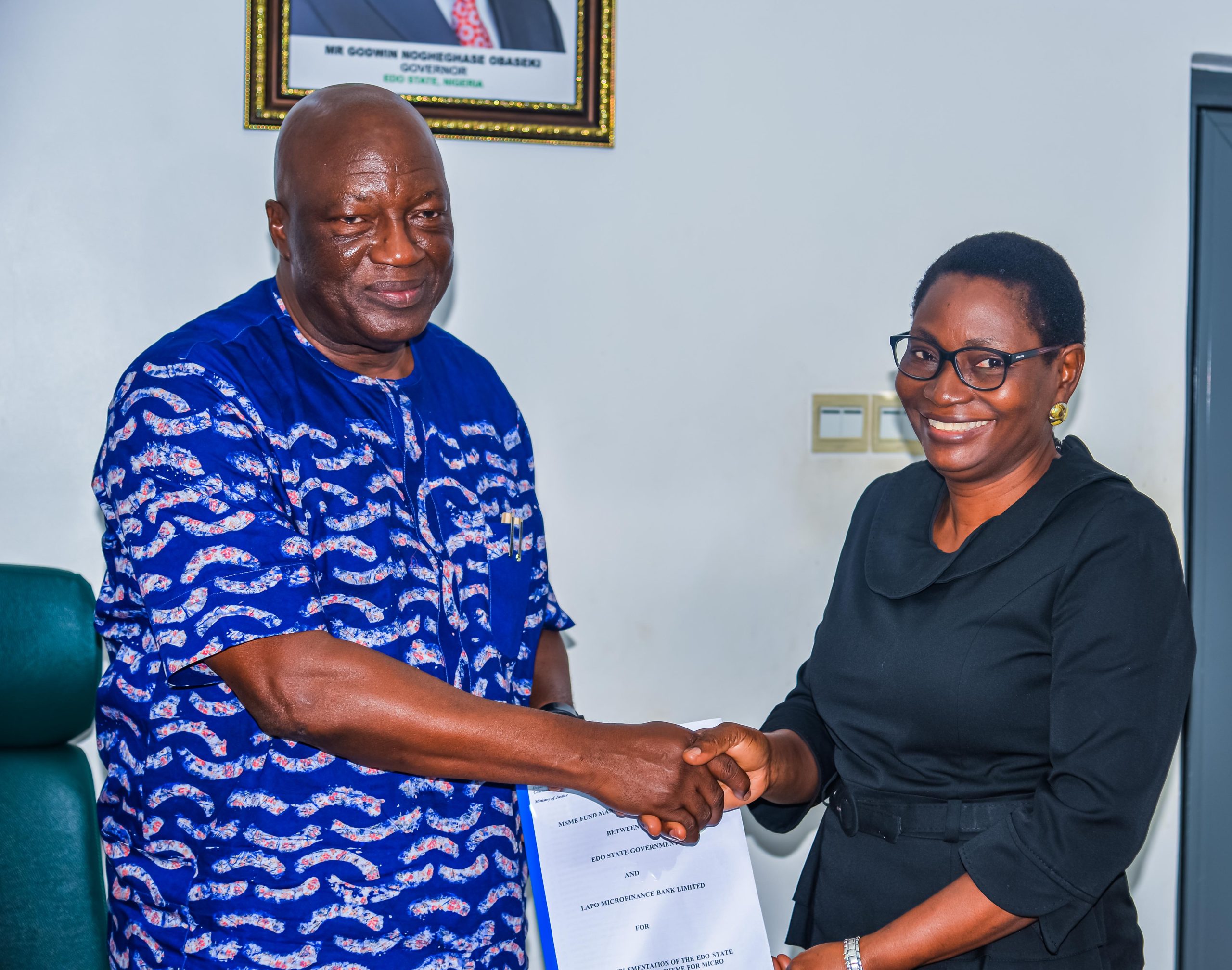 Edo, LAPO Partner To Empower Small Businesses In 18 LGAs