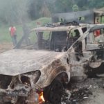 2 Die As Gunmen Attack Police Patrol Van With Dynamite In Imo