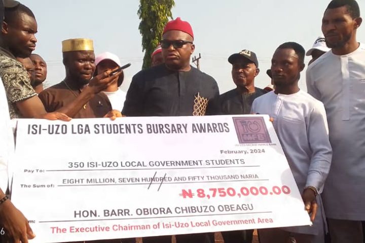 Isi-Uzo Students Seek Speedy Release Of ₦8.7m Busary Award Offered By Council Chairman