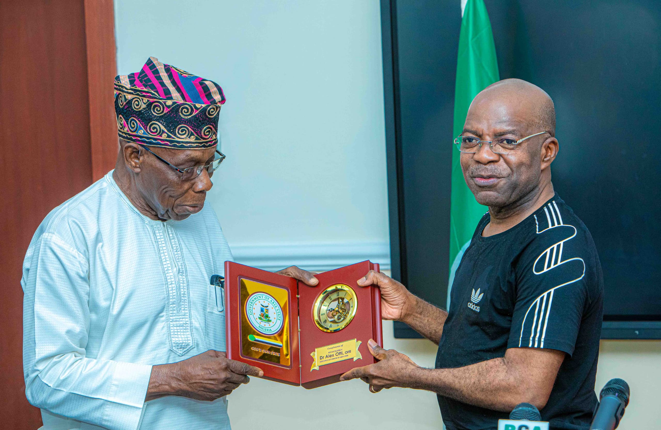 Obasanjo Hails Gov Otti For Abolishing Pensions For Ex-Governors, Deputies 