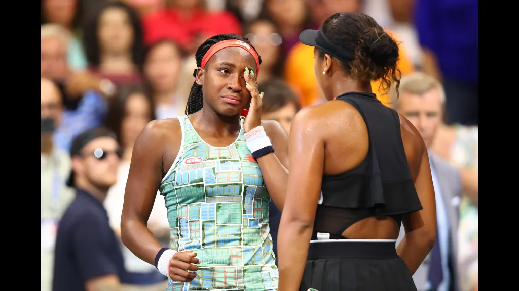 Naomi Osaka and Coco Gauff