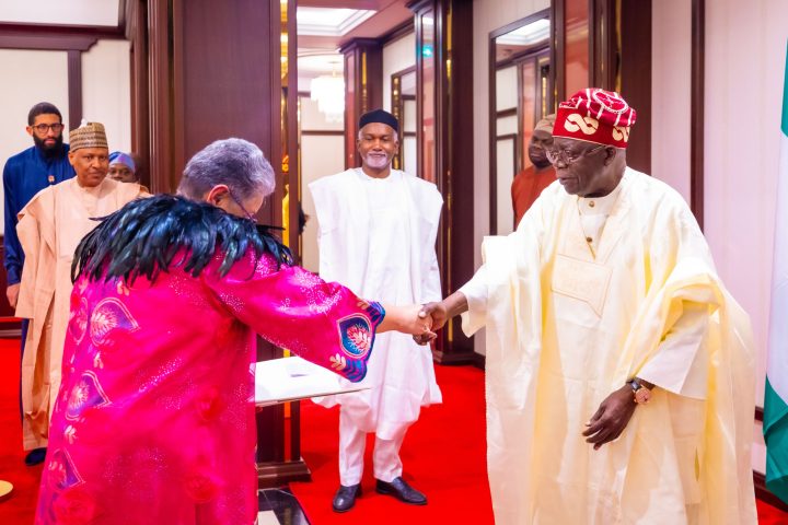 Tinubu Emphasises Partnership On Mining, Education Receives Letters Of Credence From Newly-appointed Ambassadors