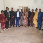 UNN Mass Comm Int'l Conference: Dept Staff, Alumni Pay Courtesy Visit To Vice Chancellor [PHOTOS]