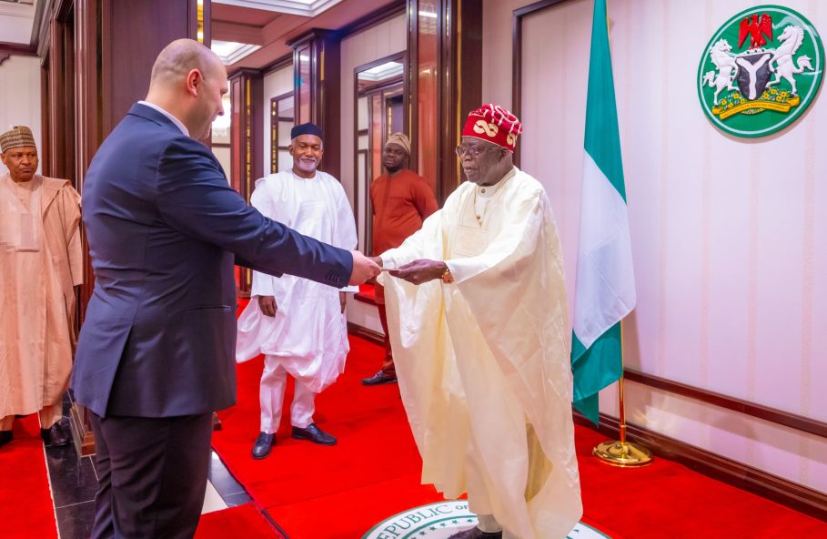 Tinubu Emphasises Partnership On Mining, Education Receives Letters Of Credence From Newly-appointed Ambassadors